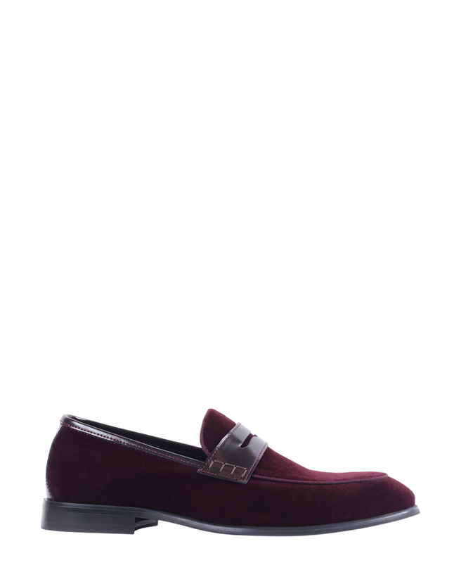 Photo: Steve Madden Hineman Dress Shoes in Burgundy Velvet