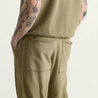 Les Tien Men's Pique Cotton Yacht Jogger in Military Ice