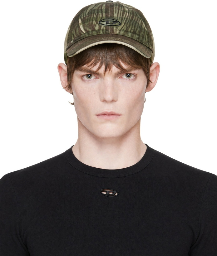 Photo: Diesel Khaki C-Kader Cap