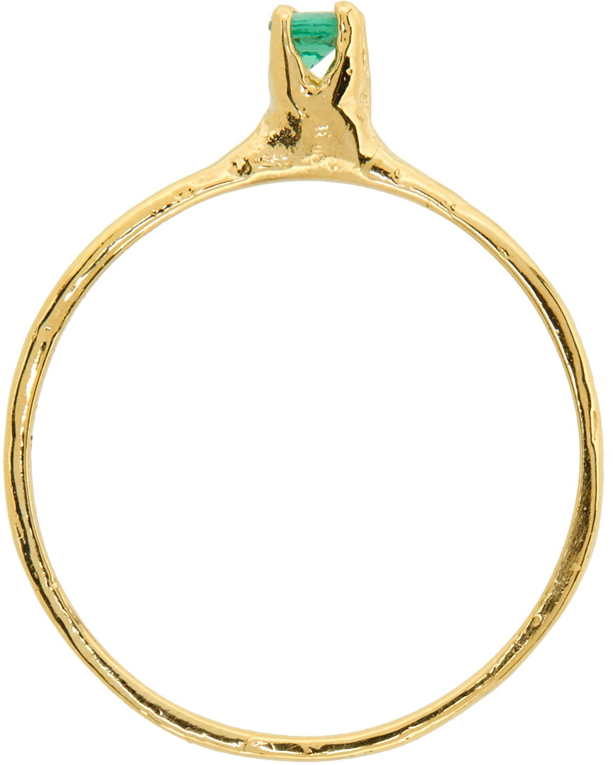Mondo Mondo Gold & Green Palace Ring Mondo Mondo