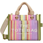 Marc Jacobs Multicolor 'The Stripe Mesh Small' Tote