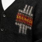 Pendleton Men's Shaggy Cardigan in Black Harding
