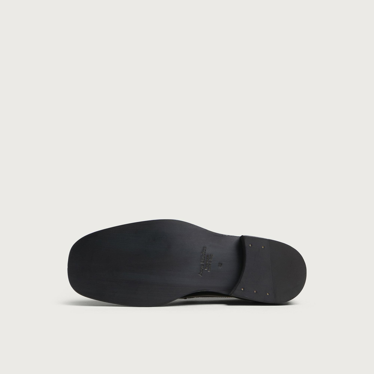 Acne Studios Men's Bassel Le Loafers in Black
