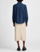 Paige Womens Denim skirt in Beige