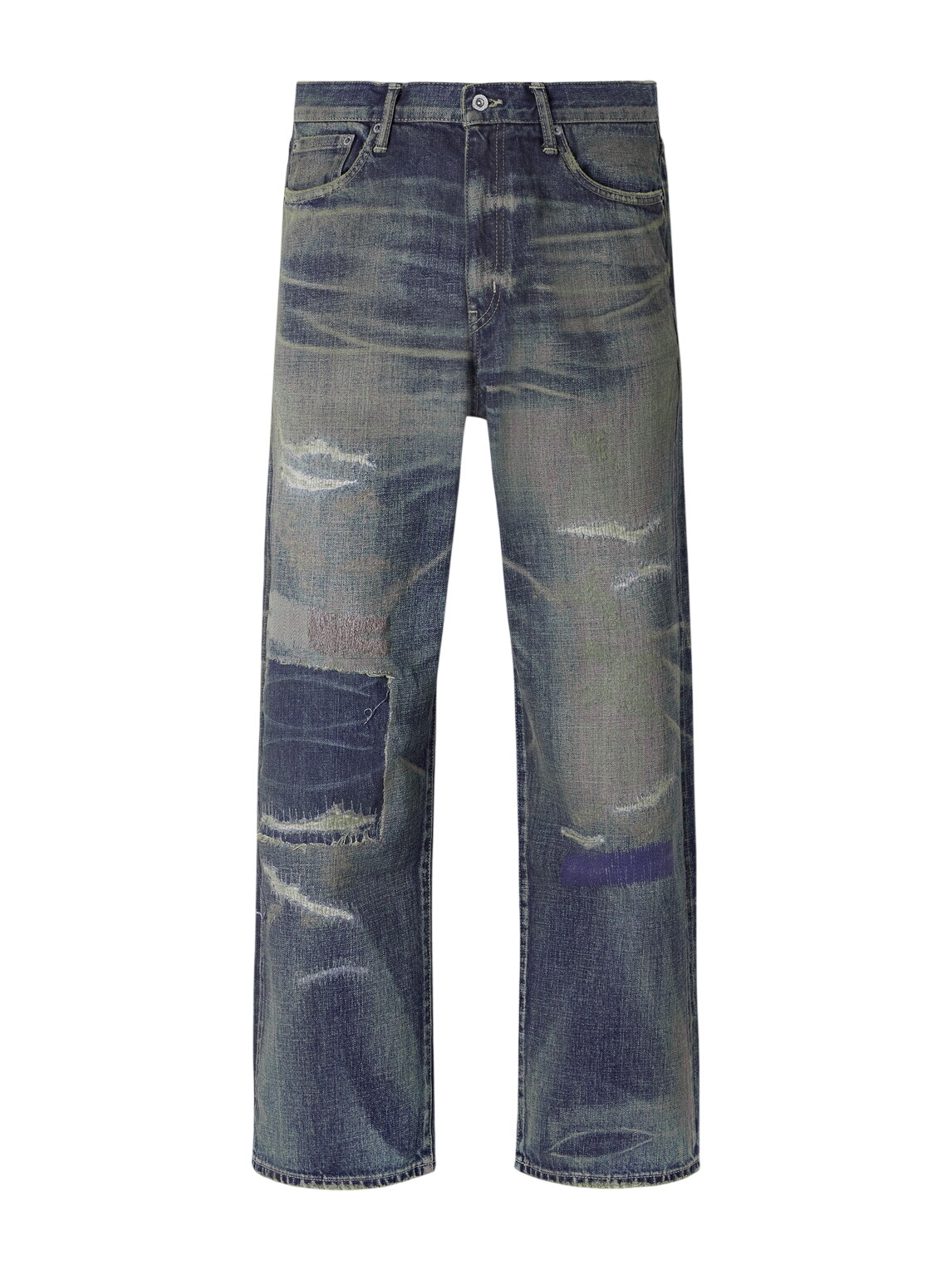 Neighborhood - DP Basic Straight-Leg Selvedge Jeans - Blue