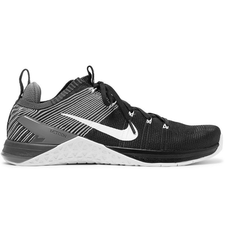 Photo: Nike Training - Metcon DSX 2 Flyknit and Rubber Sneakers - Black