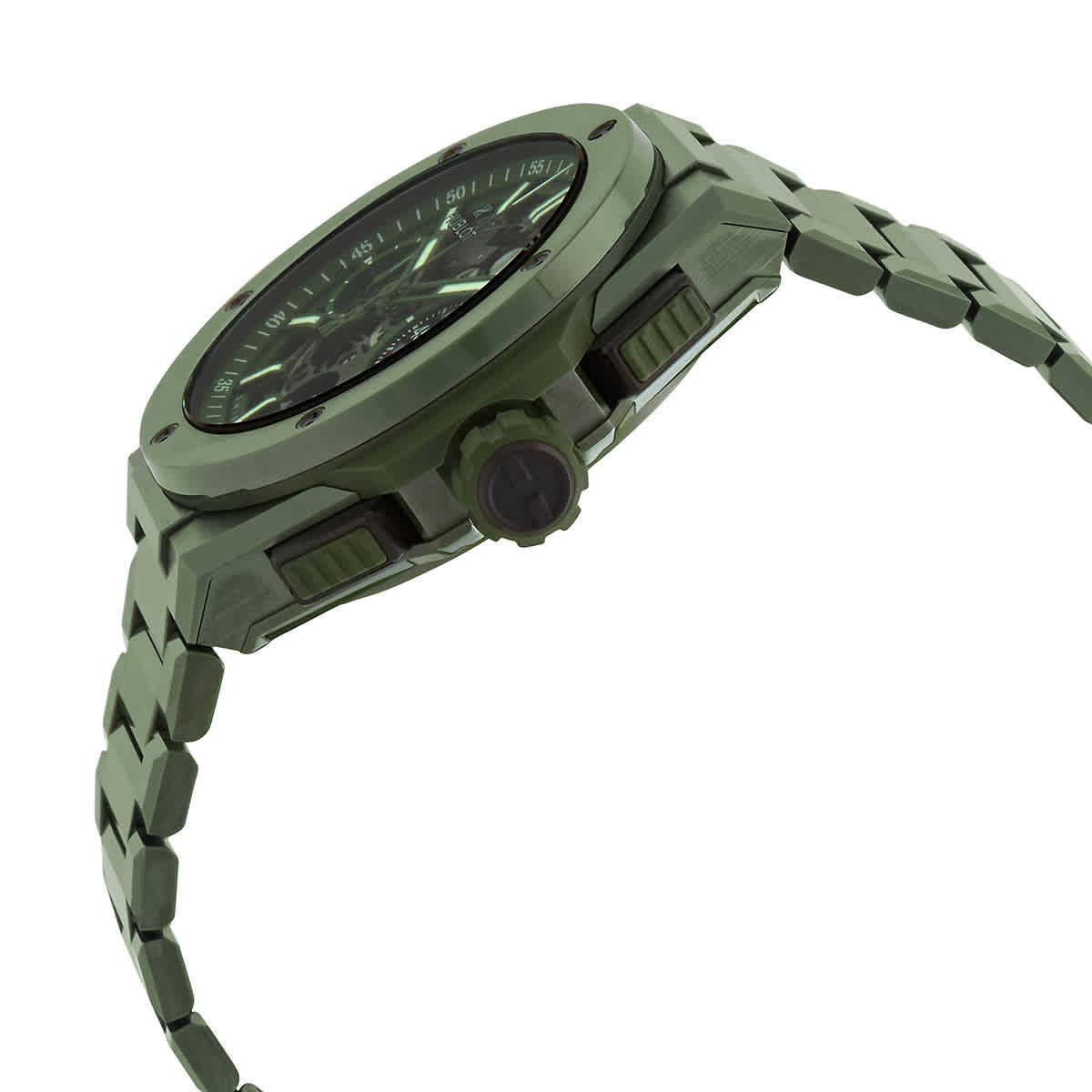 Hublot Big Bang Green Ceramic Chronograph Automatic Mens Watch 451.GX.5220.GX
