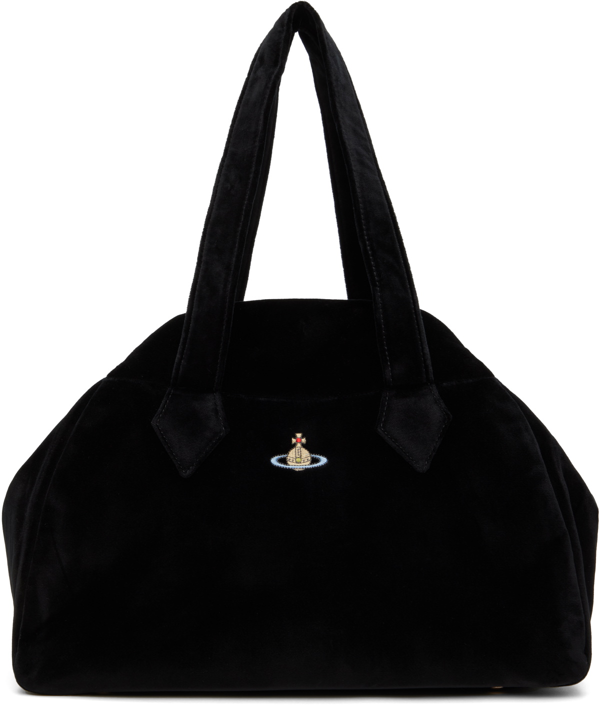 Vivienne Westwood Black Archive Large Yasmine Duffle Bag Vivienne