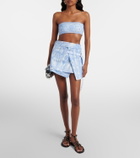 Pucci Angoli cotton wrap skirt