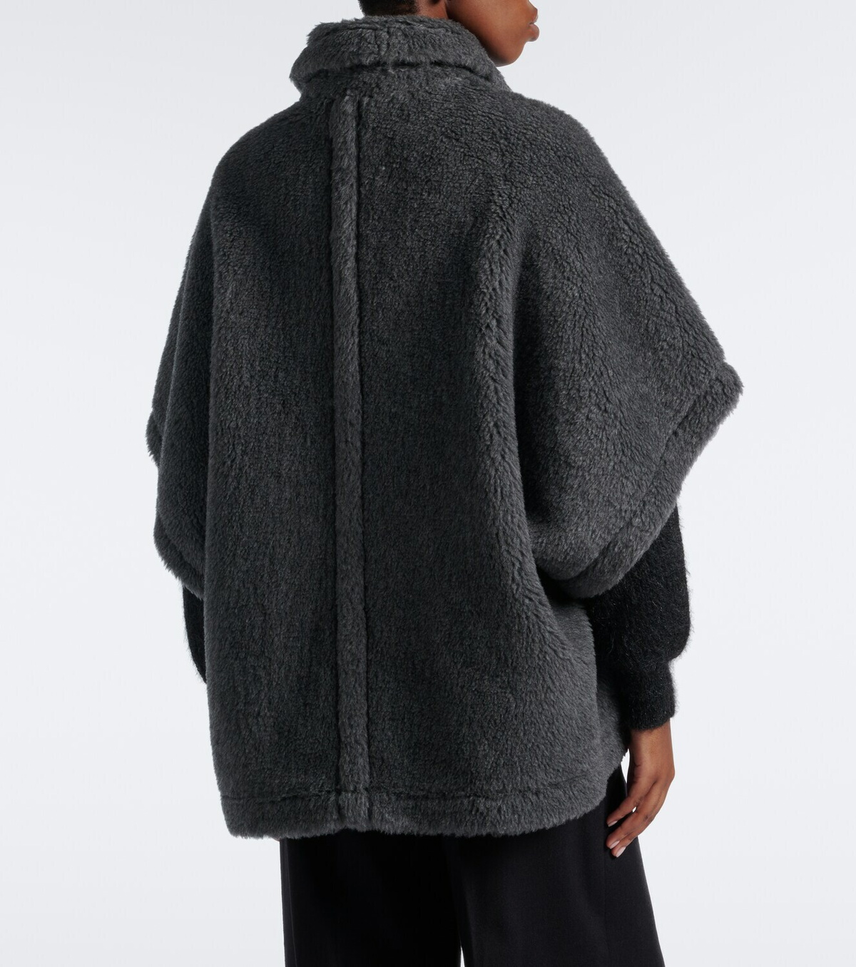Max Mara Wool, alpaca, and silk cape