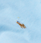 Polo Ralph Lauren - Slim-Fit Button-Down Collar Garment-Dyed Cotton-Oxford Shirt - Blue
