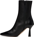 Recto Black Cassandra Ankle Boots