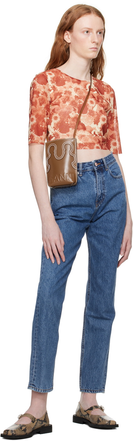 【関税込み】GANNI ブルー Swigy ジーンズ GANNI Blue Swigy Jeans GANNI