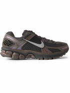 Nike - Zoom Vomero 5 SE SP Leather and Rubber-Trimmed Mesh Sneakers - Gray