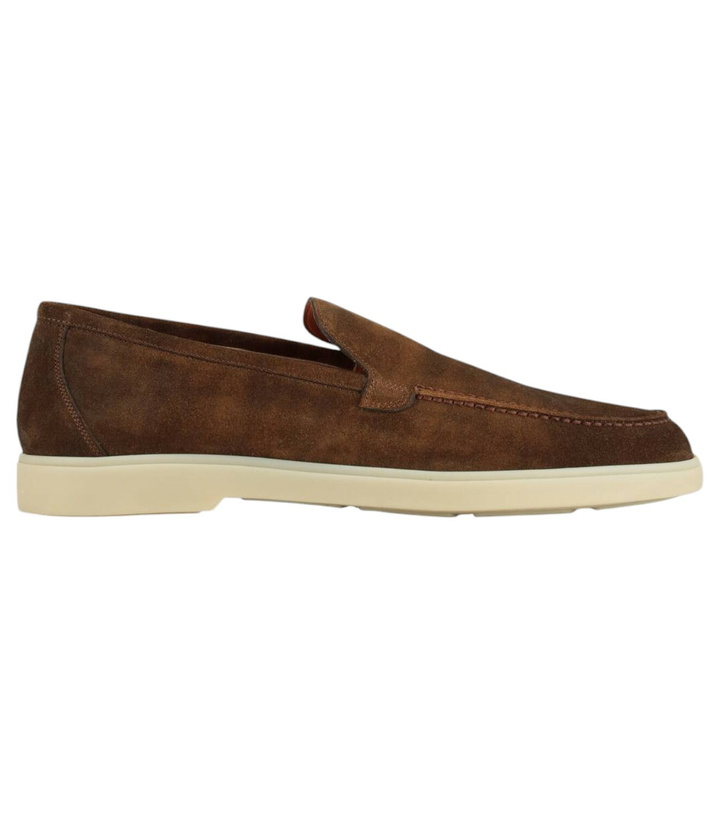 Photo: Santoni Suede loafers