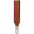 Loewe Multicolor Rainbow Tag Logo Charm Keychain