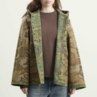 Needles Women's Reversible Hooded Coat in Camo