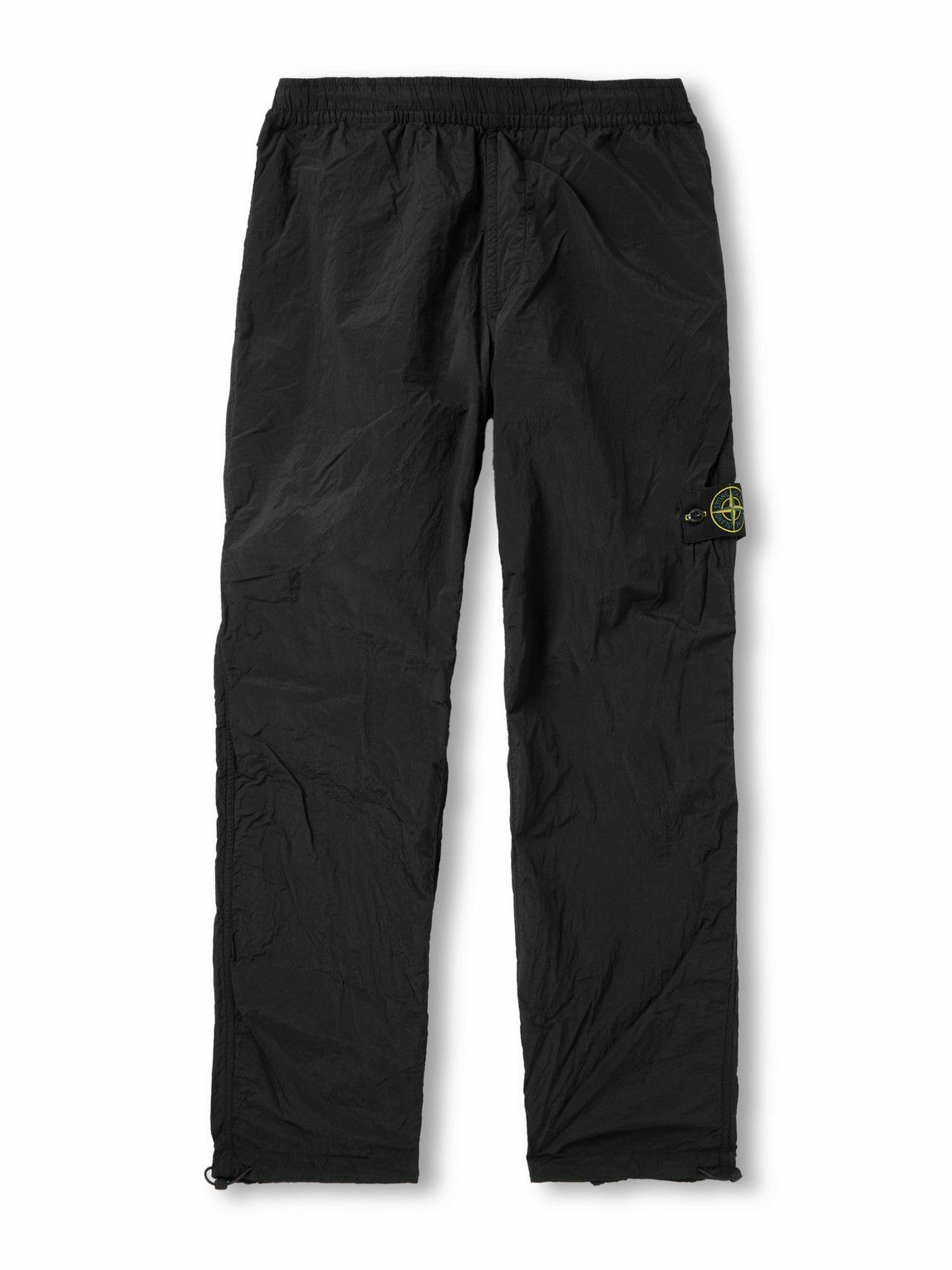 Stone Island - Tapered Logo-Appliquéd Nylon Metal Track Stone Island - Tapered Logo-Appliquéd Nylon Metal Track