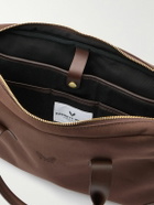Bennett Winch - Cotton-Canvas and Full-Grain Leather Briefcase