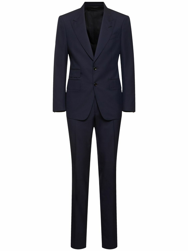 Photo: TOM FORD Shelton Peak Lapel Suit