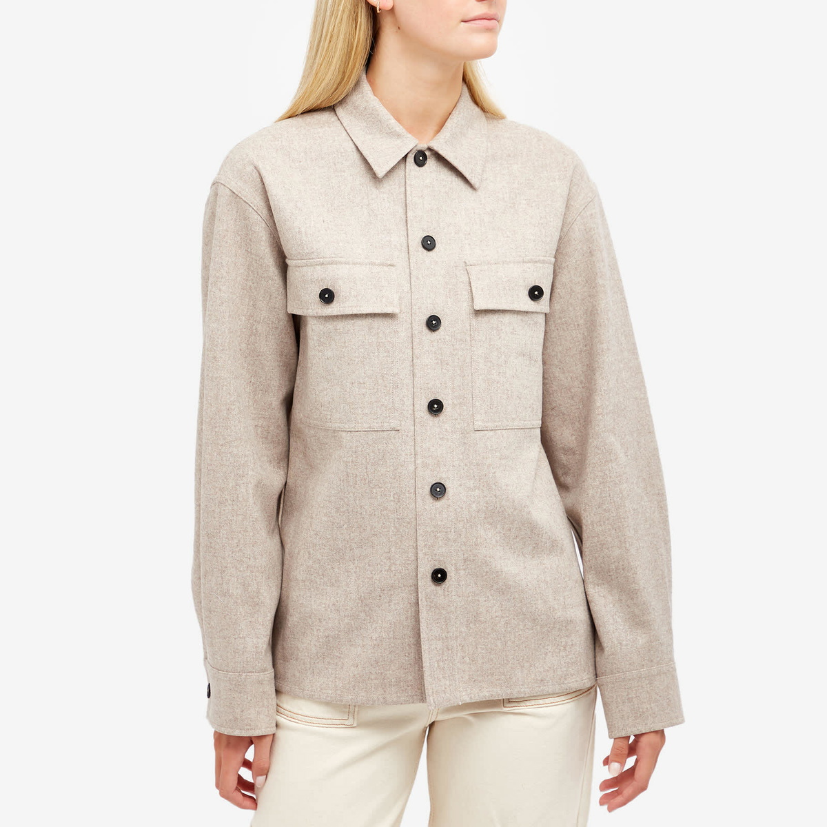 ジャケット・アウター JIL SANDER PLUS OVERSHIRT JIL SANDER PLUS OVERSHIRT オーバー シャツジャケット