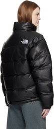 The North Face Black 'Leather Pack' Summit Series Down Jacket