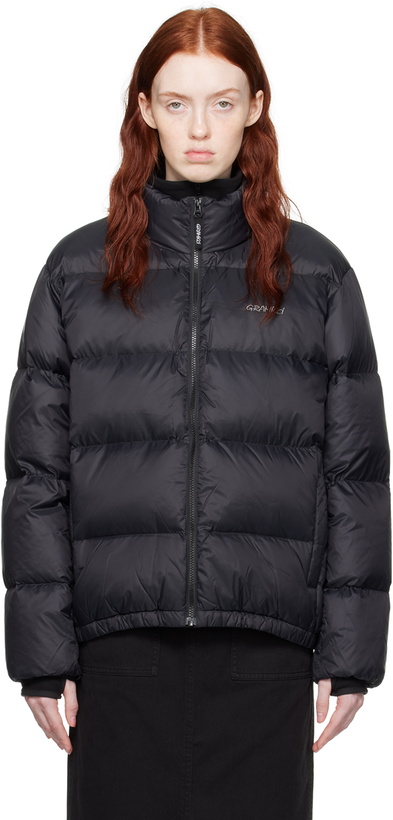 Photo: Gramicci Black Zip Down Jacket