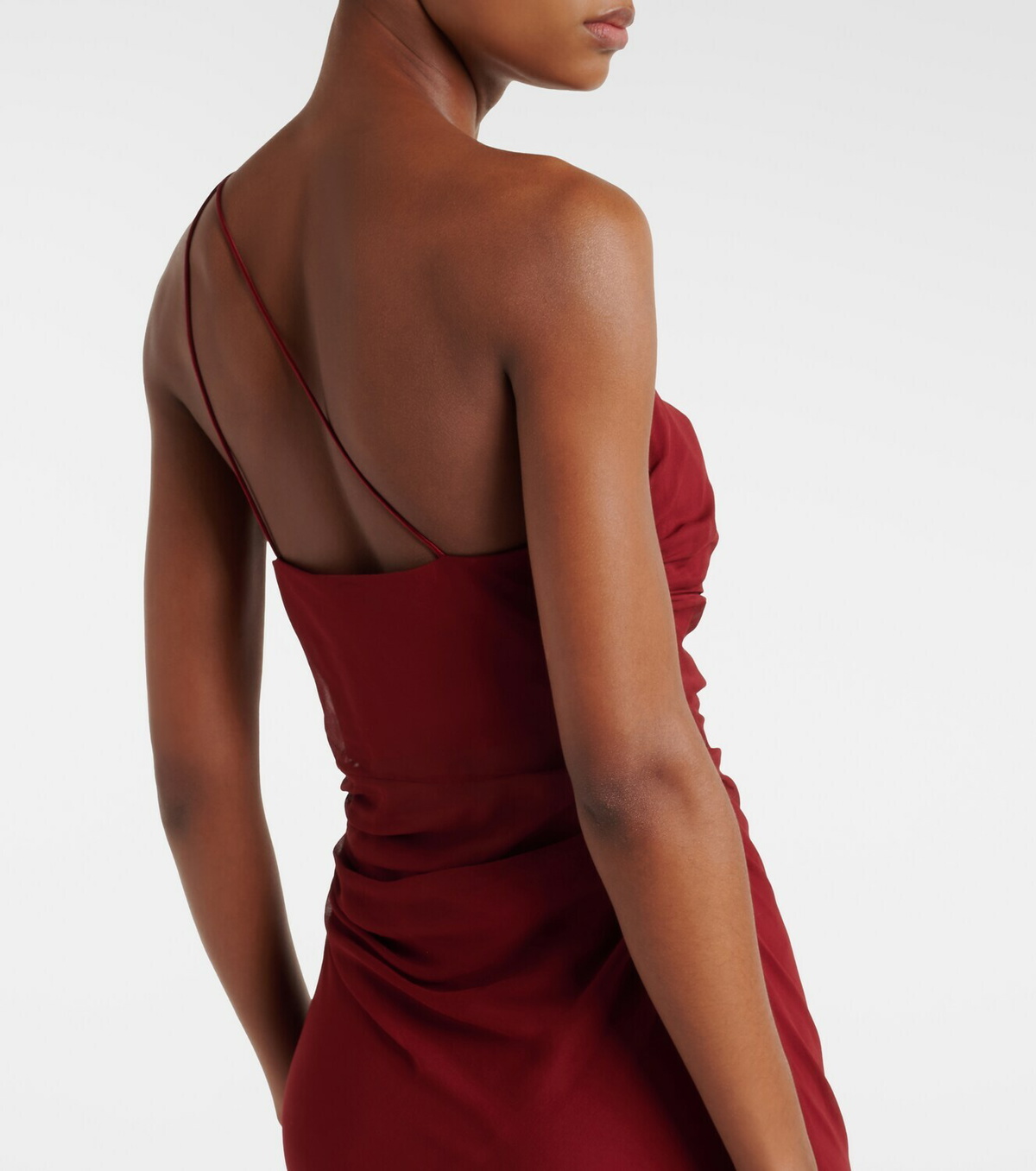 The Sei Sheer silk chiffon gown