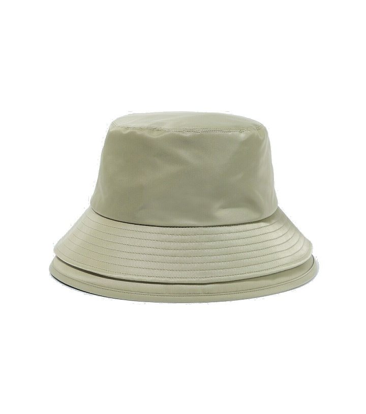 Photo: Sacai Faux leather bucket hat