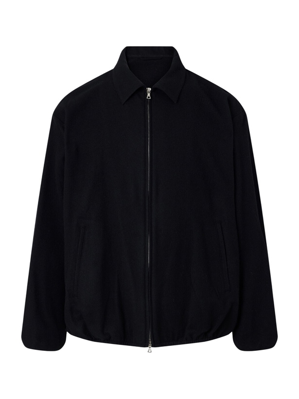 Photo: ssstein - Wool and Cashmere-Blend Fleece Jacket - Black