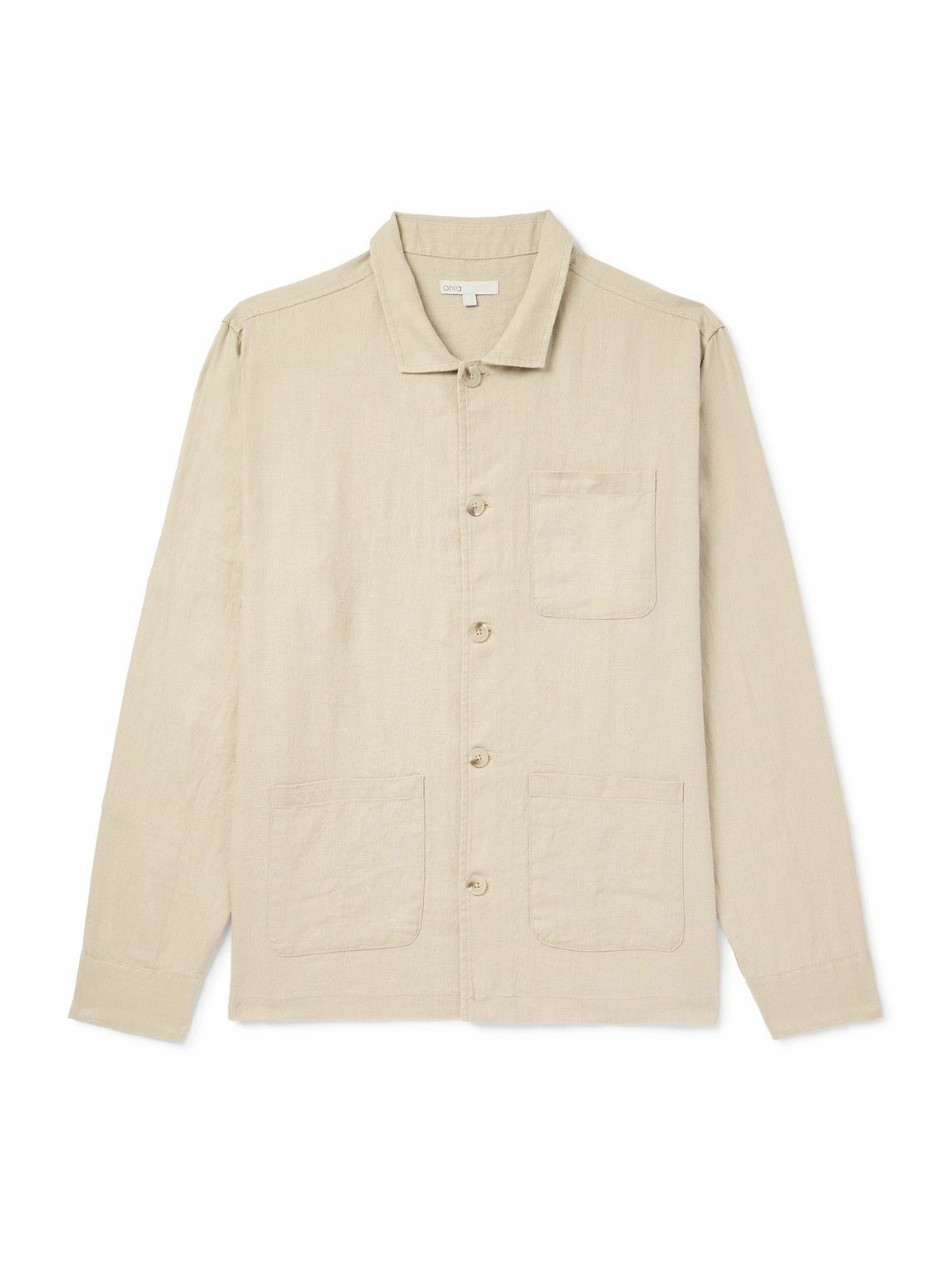 Onia - Linen Overshirt - Neutrals