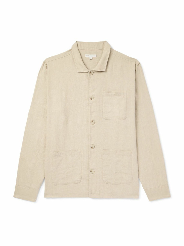 Photo: Onia - Linen Overshirt - Neutrals