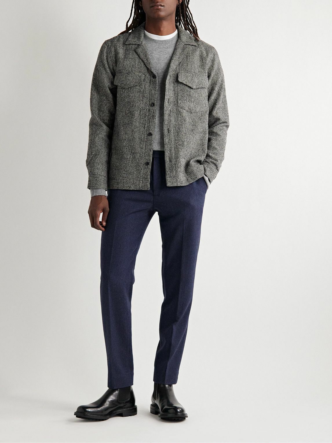 Club Monaco - Core Recycled-Cashmere Sweater - Gray