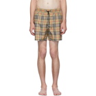Burberry Beige Vintage Check Grafton Swim Shorts