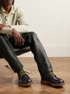 Bottega Veneta - Haddock Leather Ankle Boots - Brown
