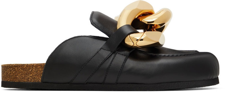 Photo: JW Anderson Black Chain Loafers