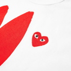 Comme des Garcons Play Stretch Heart Tee