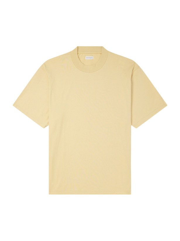 Photo: Kaptain Sunshine - Suvin Supima Cotton-Jersey T-Shirt - Yellow