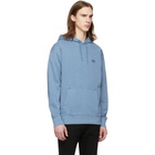 Levis Blue Serif Logo Original Pullover Hoodie