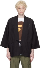 BAPE Black Kimono Jacket