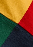 Drake's Colour-blocked Cotton Rugby top Multicoloured 1