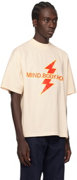 K.NGSLEY Off-White 'MIND. BODY. HOLE' T-Shirt