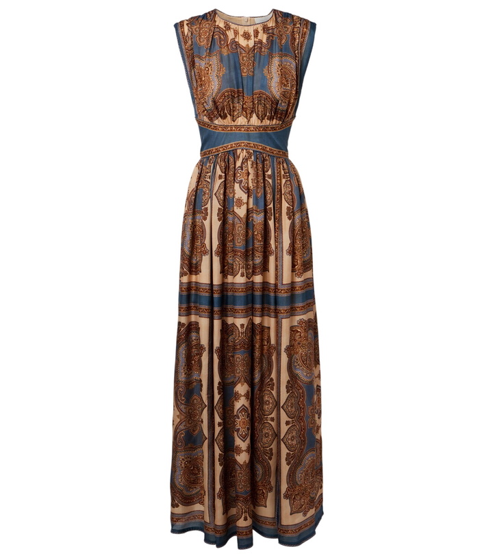 Photo: Zimmermann Mahon printed silk maxi dress