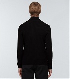 Moncler - Virgin wool zip-up sweater