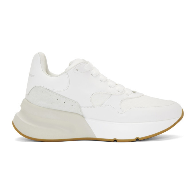 Alexander McQUEEN Sneakers in white/ beige