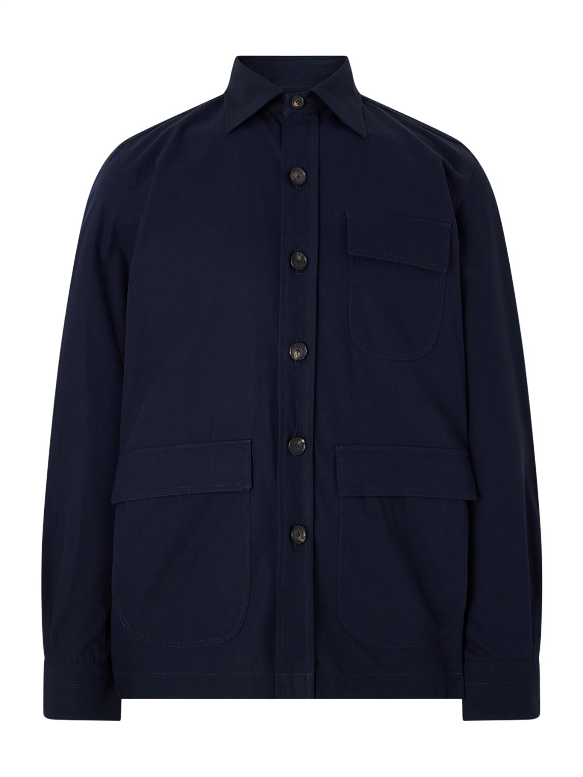 De Petrillo - Virgin Wool-Felt Jacket - Blue De Petrillo De Petrillo - Virgin Wool-Felt Jacket - Blue De Petrillo