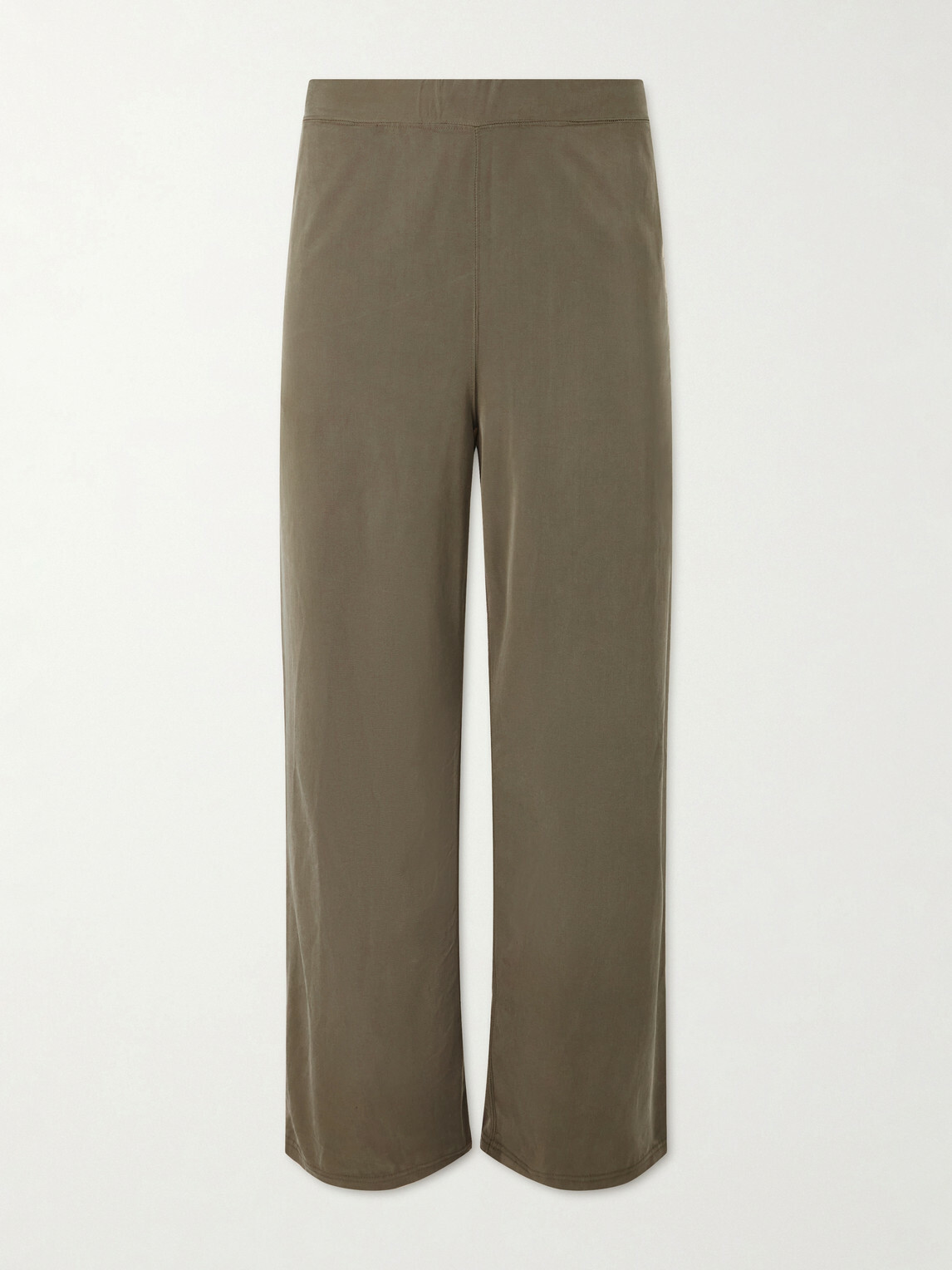 Remi Relief - Straight-Leg Twill Trousers - Green