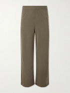 Remi Relief - Straight-Leg Twill Trousers - Green