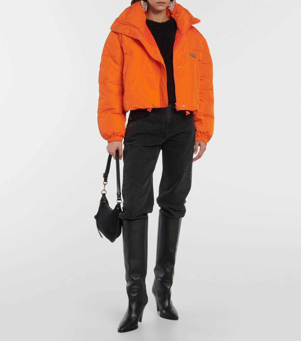 【Marant Etoile】 Telia croppedパファージャケット ISABEL MARANT ÉTOILE Telia Cropped Puffer Jacket | endource