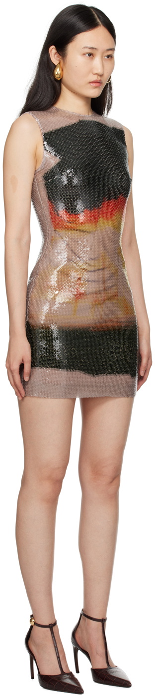 Lvr Exclusive Solaria Sequin Mini Dress